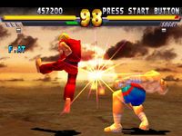 une photo d'Ã©cran de Street Fighter EX 2 Plus sur Sony Playstation